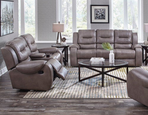 Jamestown motion espresso recliner sale